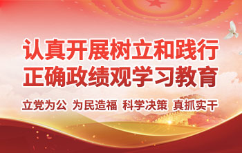 认真开展树立和践行正确政绩观学习教育